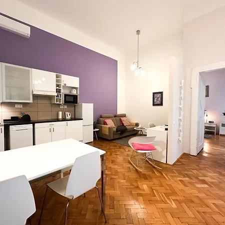 Bright 1br In - Purple House Ac Budapeşte